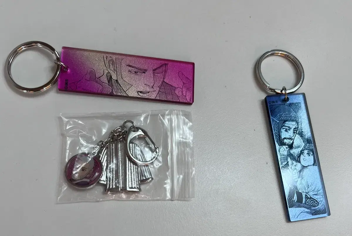 Golden Kamui Shiraishi Uiruk Keyring