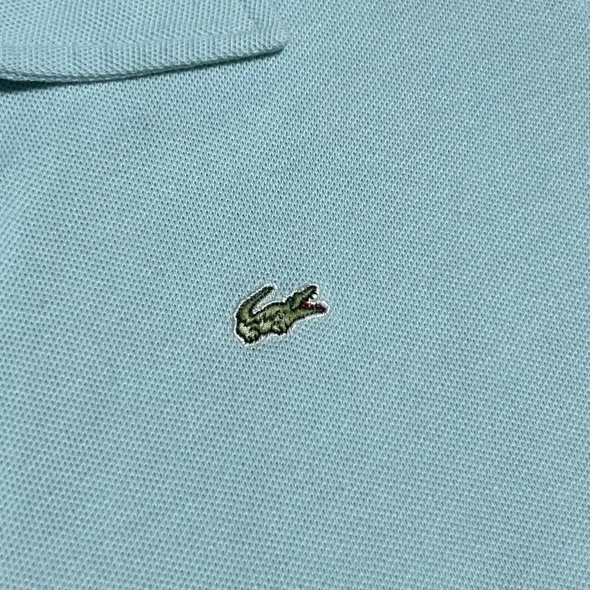 [ L ] Lacoste 라코스테 오픈카라 반팔 카라티