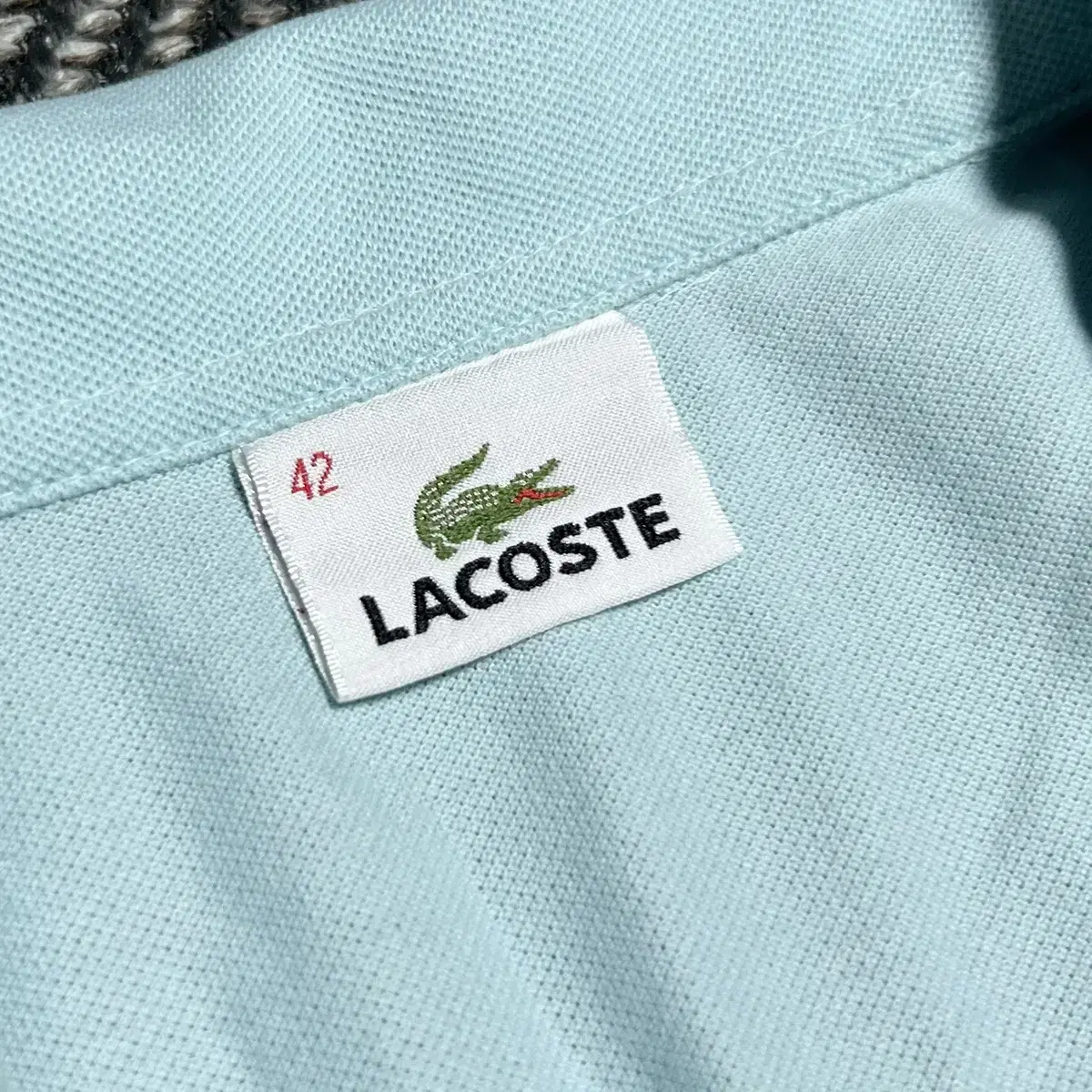 [ L ] Lacoste 라코스테 오픈카라 반팔 카라티