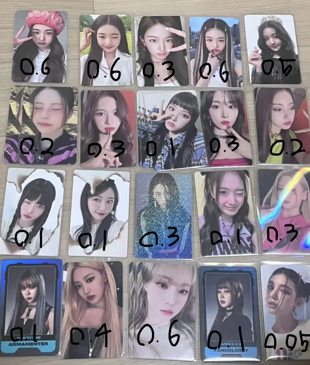 Take care of the photocards (urgent)