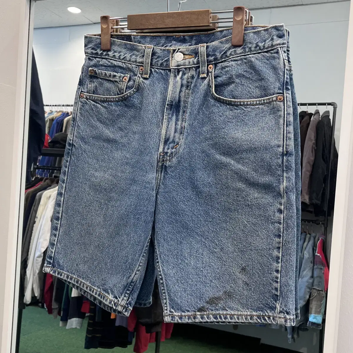 00s Levis  리바이스 505 데님 쇼츠 팬츠