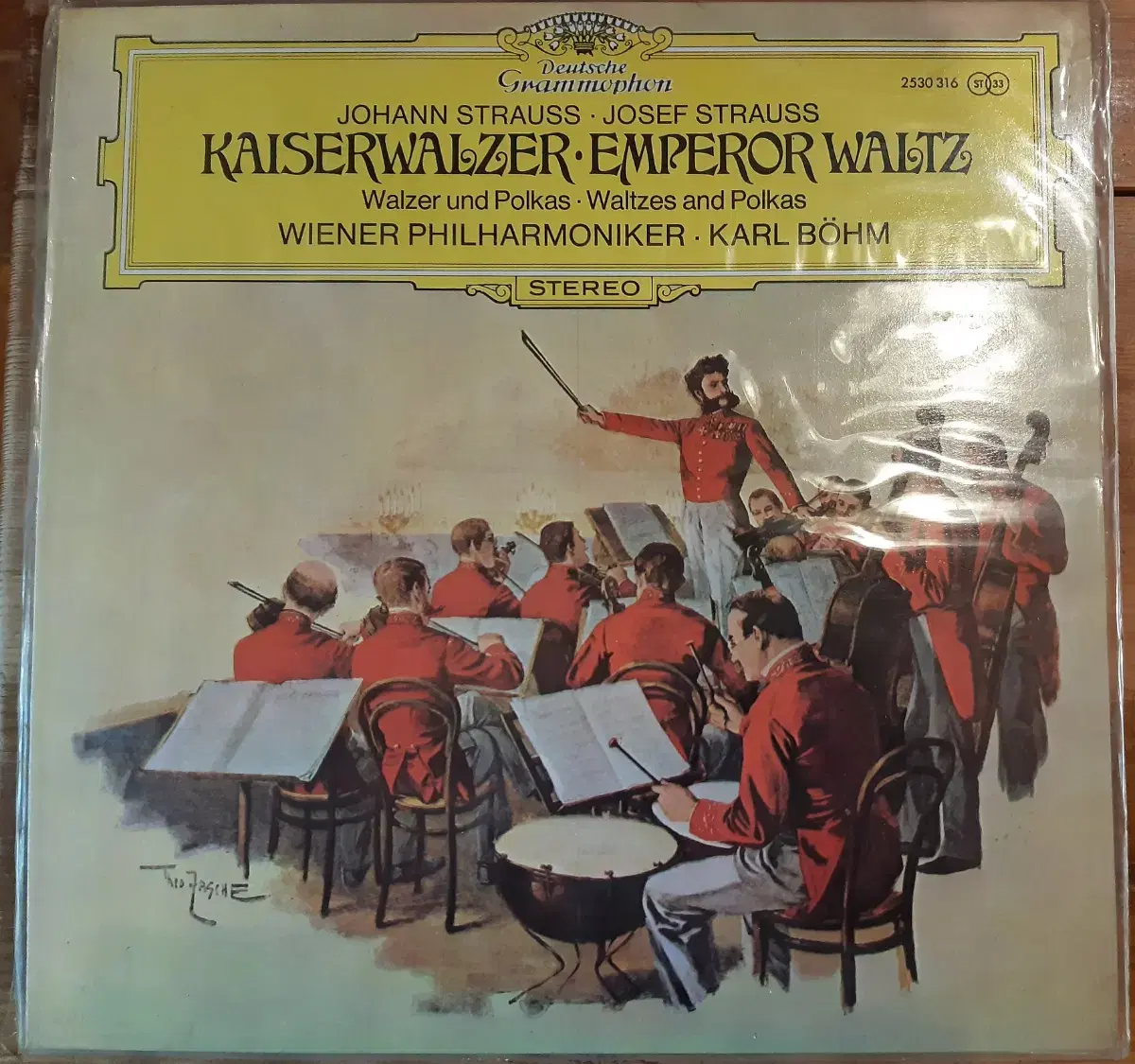 Johann Strauss kaiserwalzer lp 미개봉