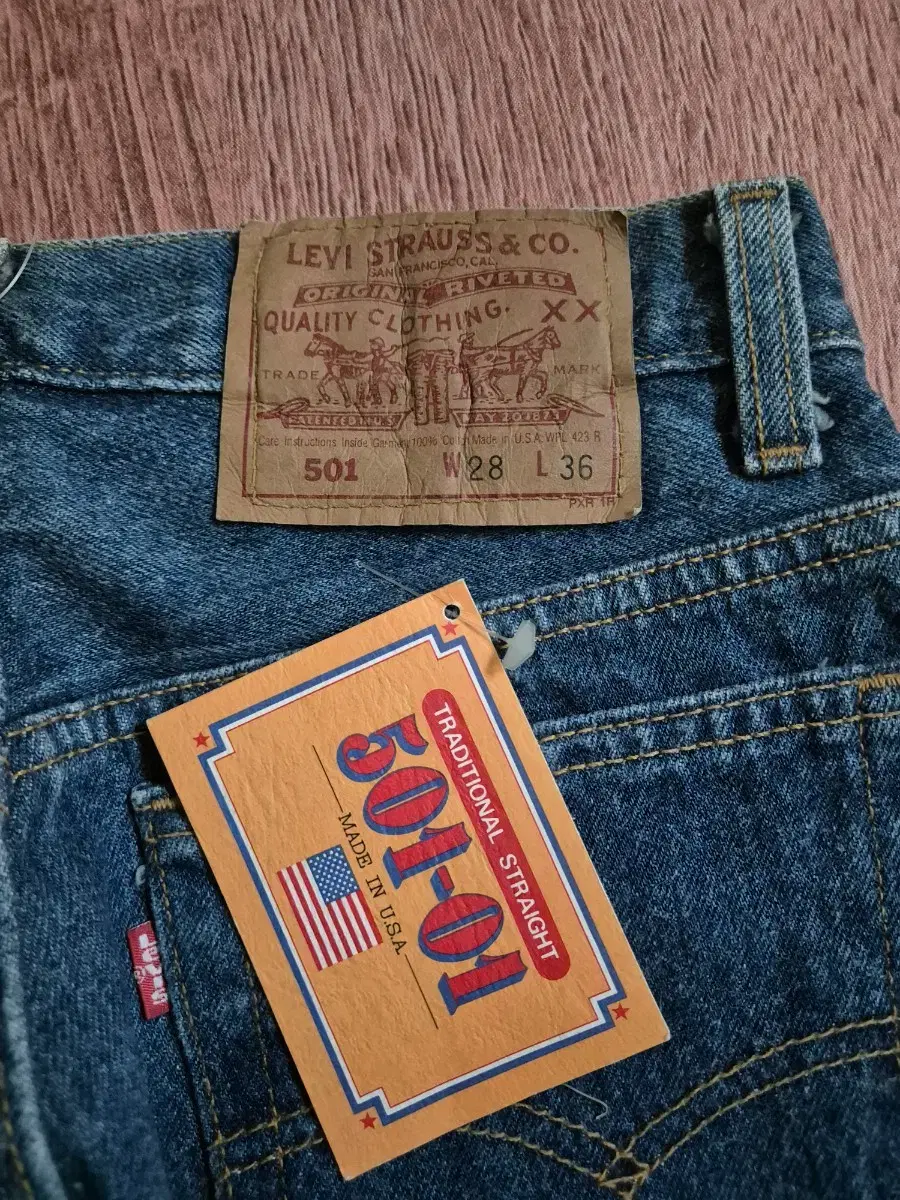 90s Levis 리바이스 501 데드스탁 (28사이즈)