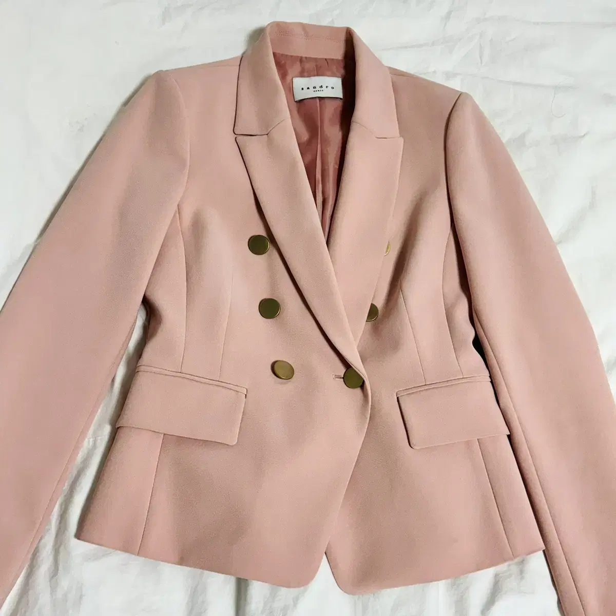 Sandro light pink jacket