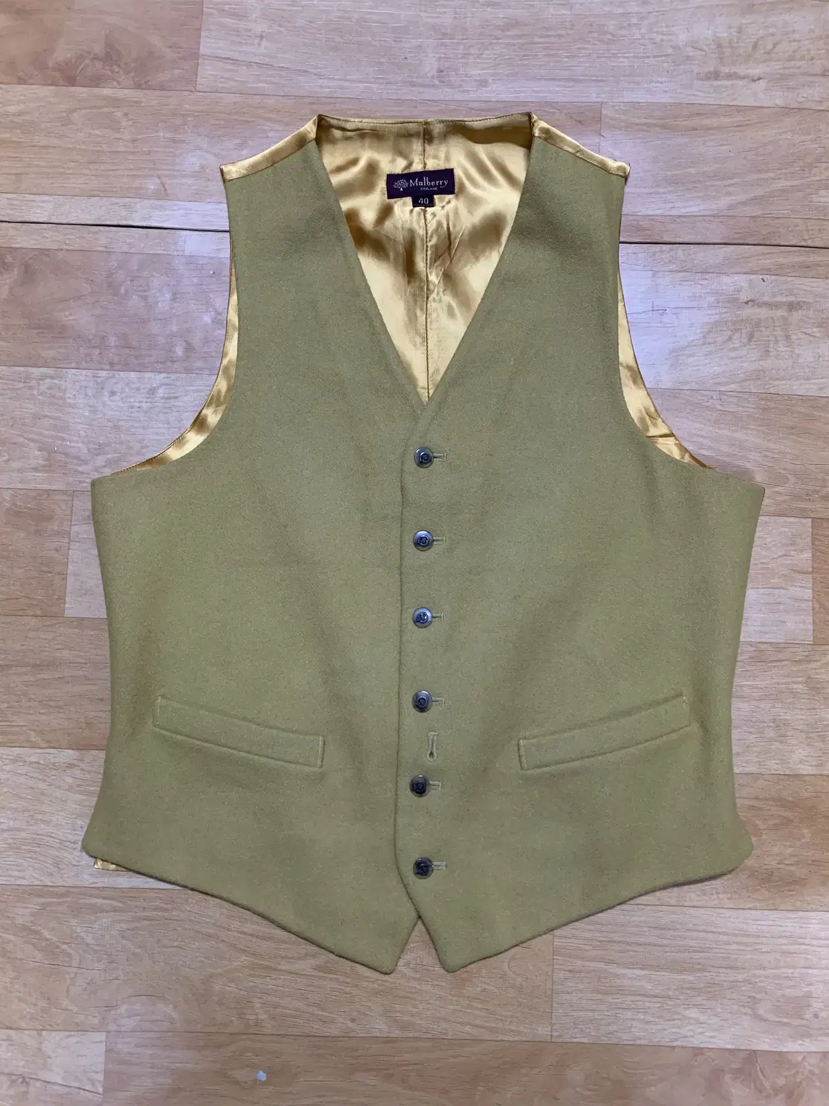 MULBERRY Mulberry Classic Vest (wool) size 40