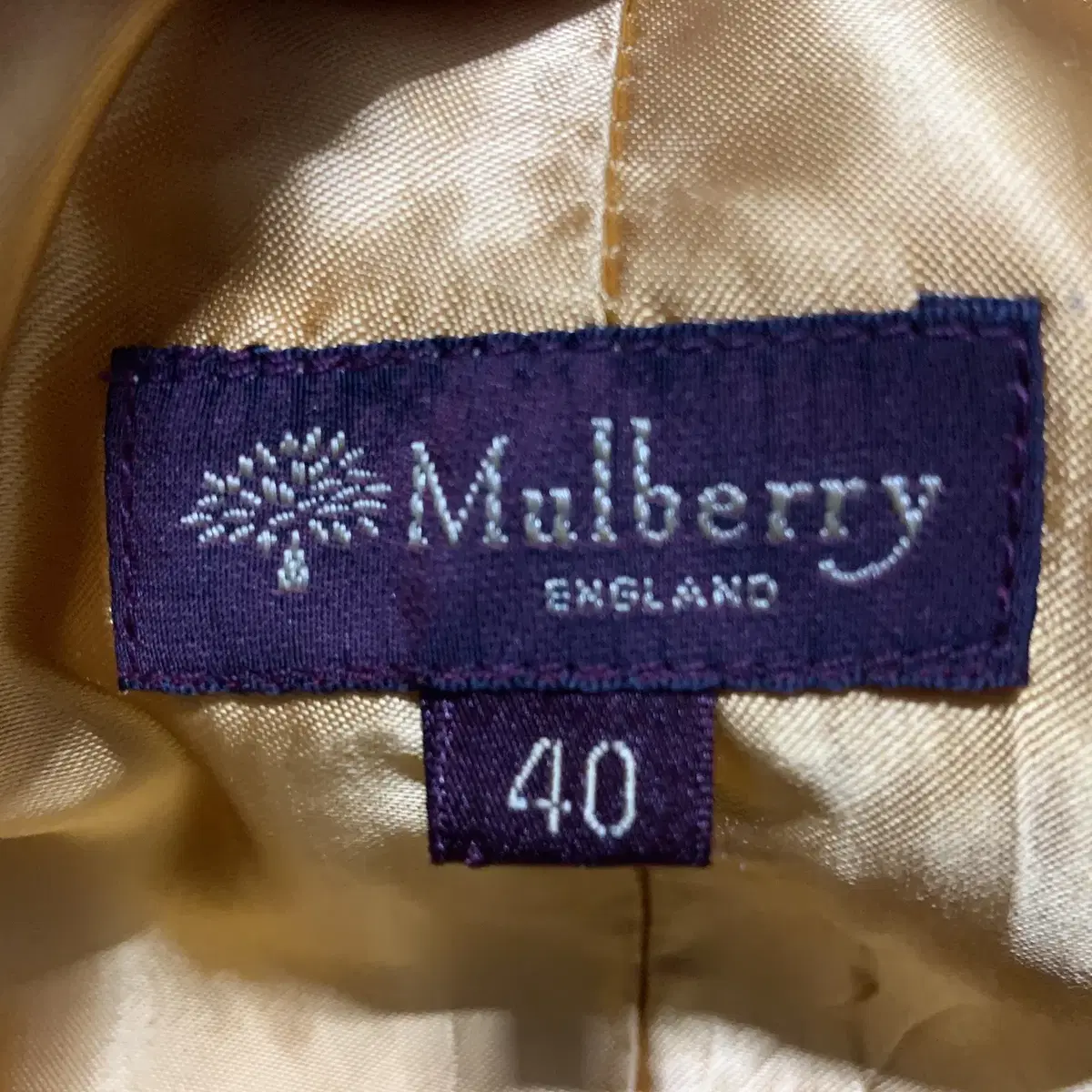 MULBERRY 멀버리 클래식 베스트(울)40 사이즈