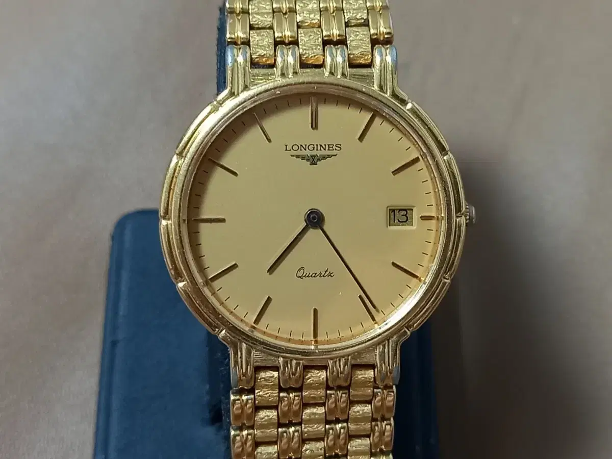 Longines Jin Watch Vintage Quartz Men's Keum