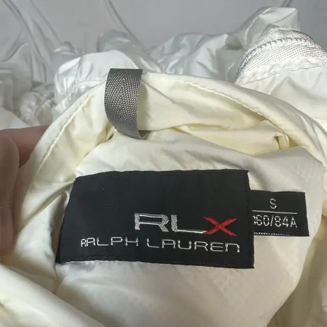 폴로 랄프로렌 RLX 화이트나일론자켓 S