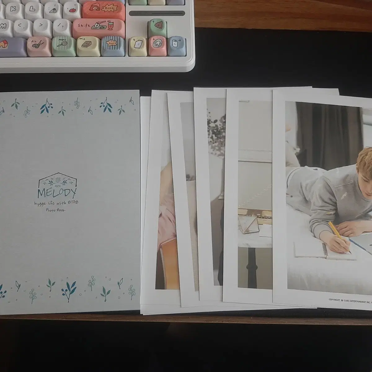 BTOB Melody 4 postcard Photobook