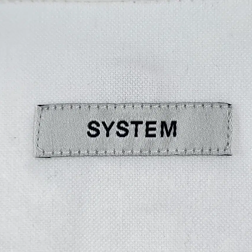 [95] SYSTEM 시스템 22FW 남성 화이트 셔츠