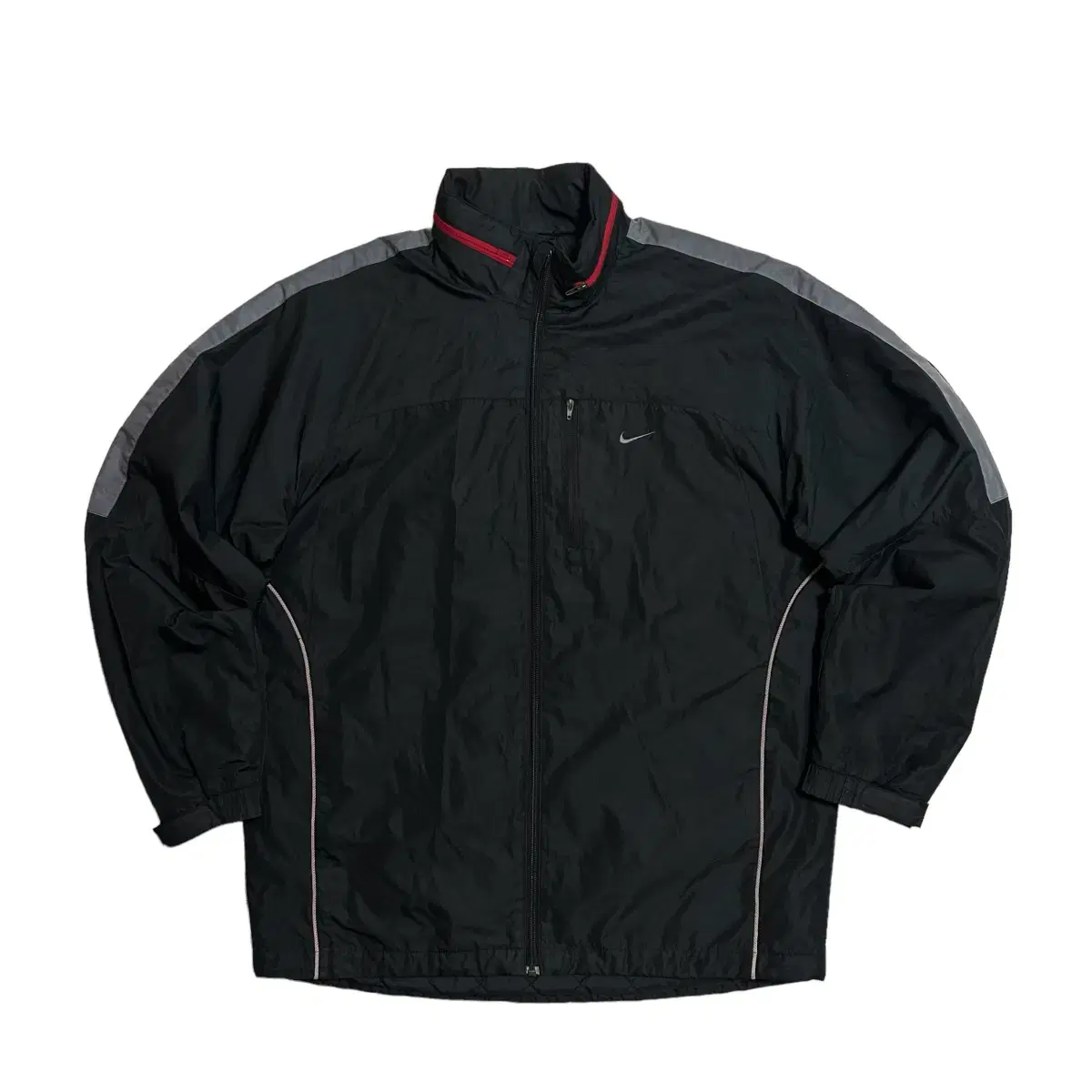 Nike Old School Blackout Piping Windbreaker Jumper (XL)