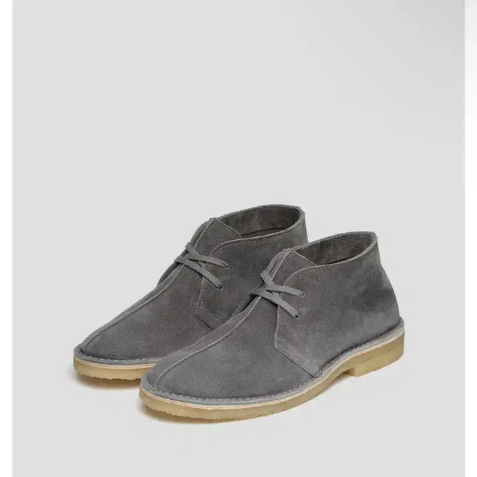 grds blucher 11 suede pale gray 260