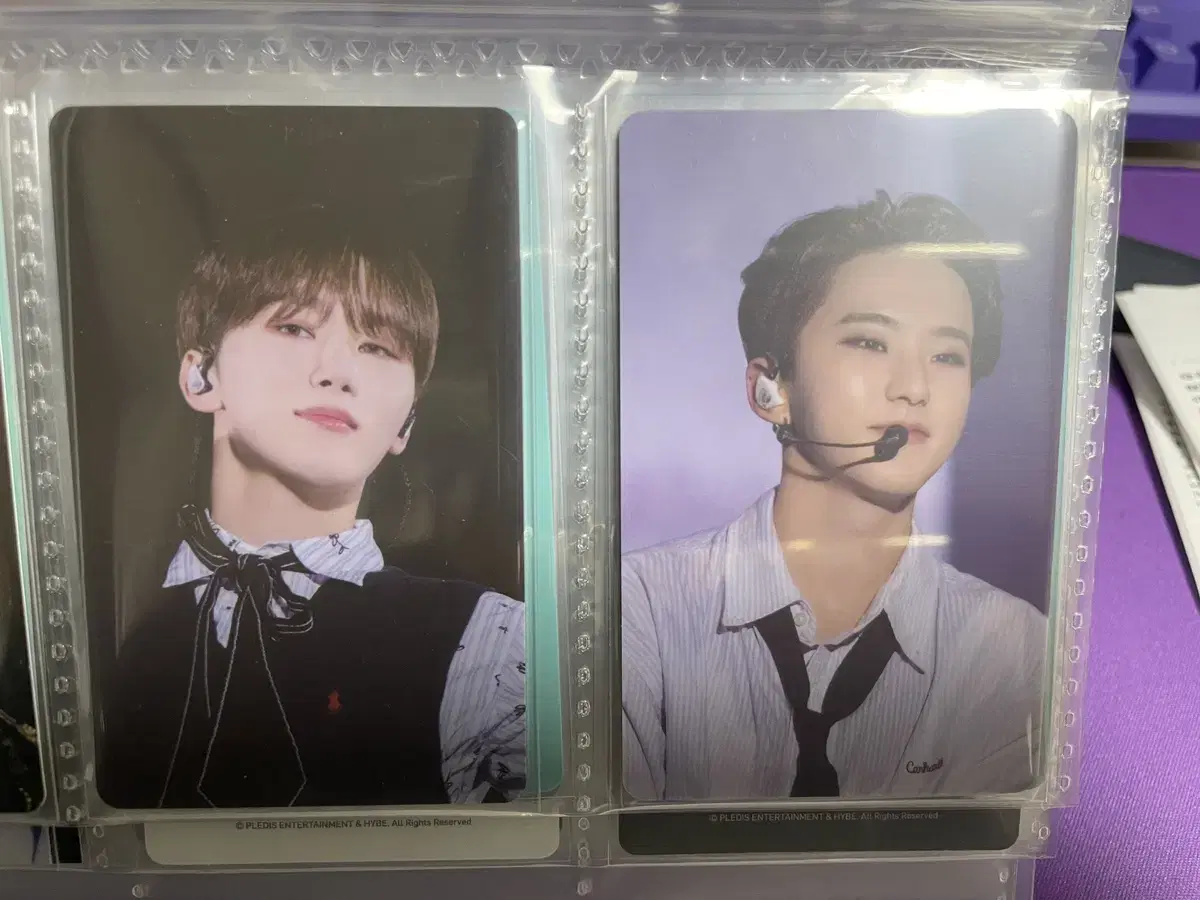 Admission to the Seventeen Exhibition Photocard seungkwan hoshi , Love Note jun mingyu vernon dino