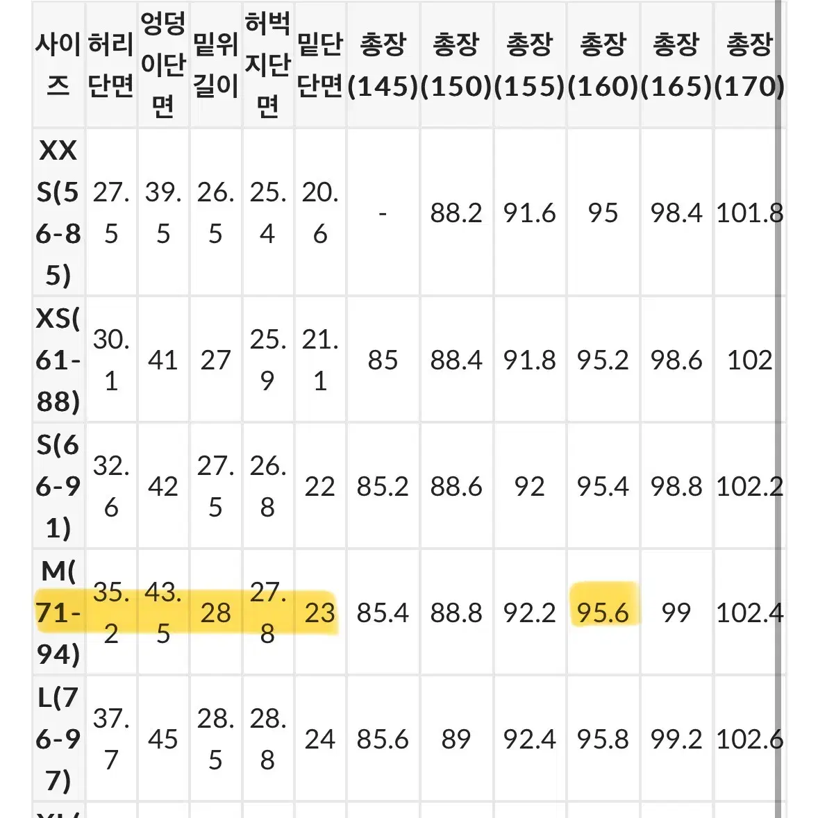 고고싱 반하이 모찌슬랙스 모카베이지 160cm M