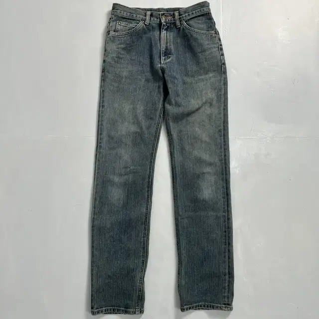 vintage lee riders grey blue straight