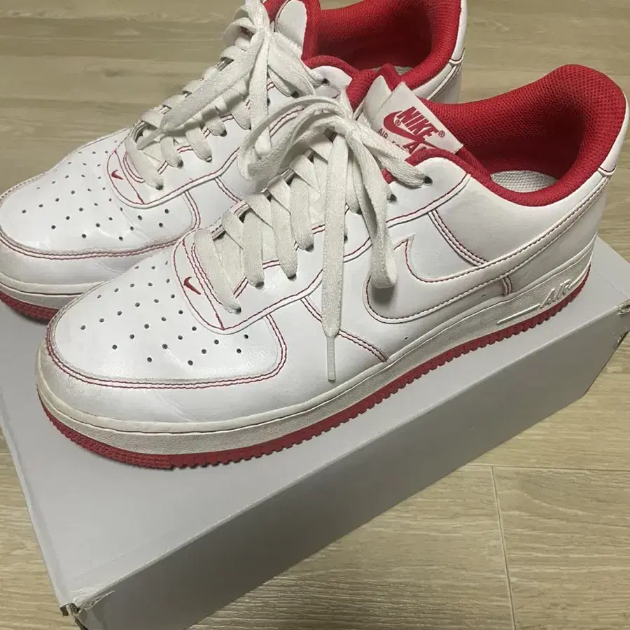 Nike Air Force 1'07 Stitch Radiant Red