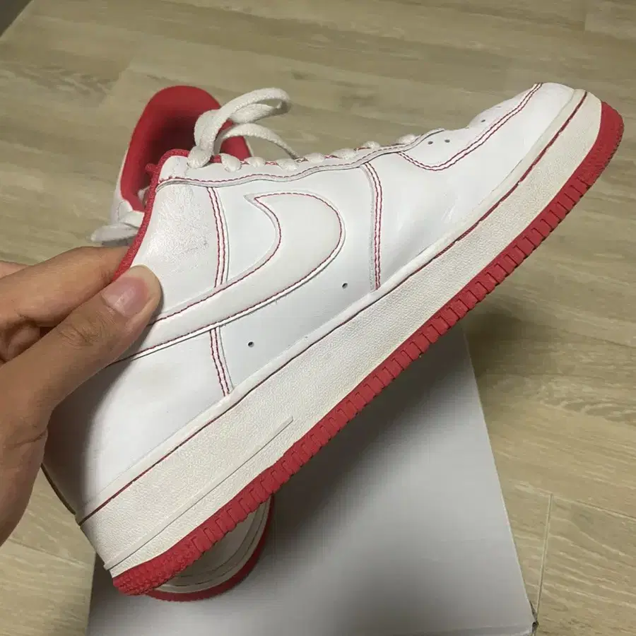 Nike Air Force 1'07 Stitch Radiant Red