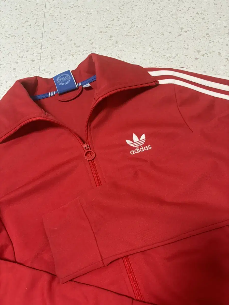 Adidas Firebird Europa Tracktop Jersey Red