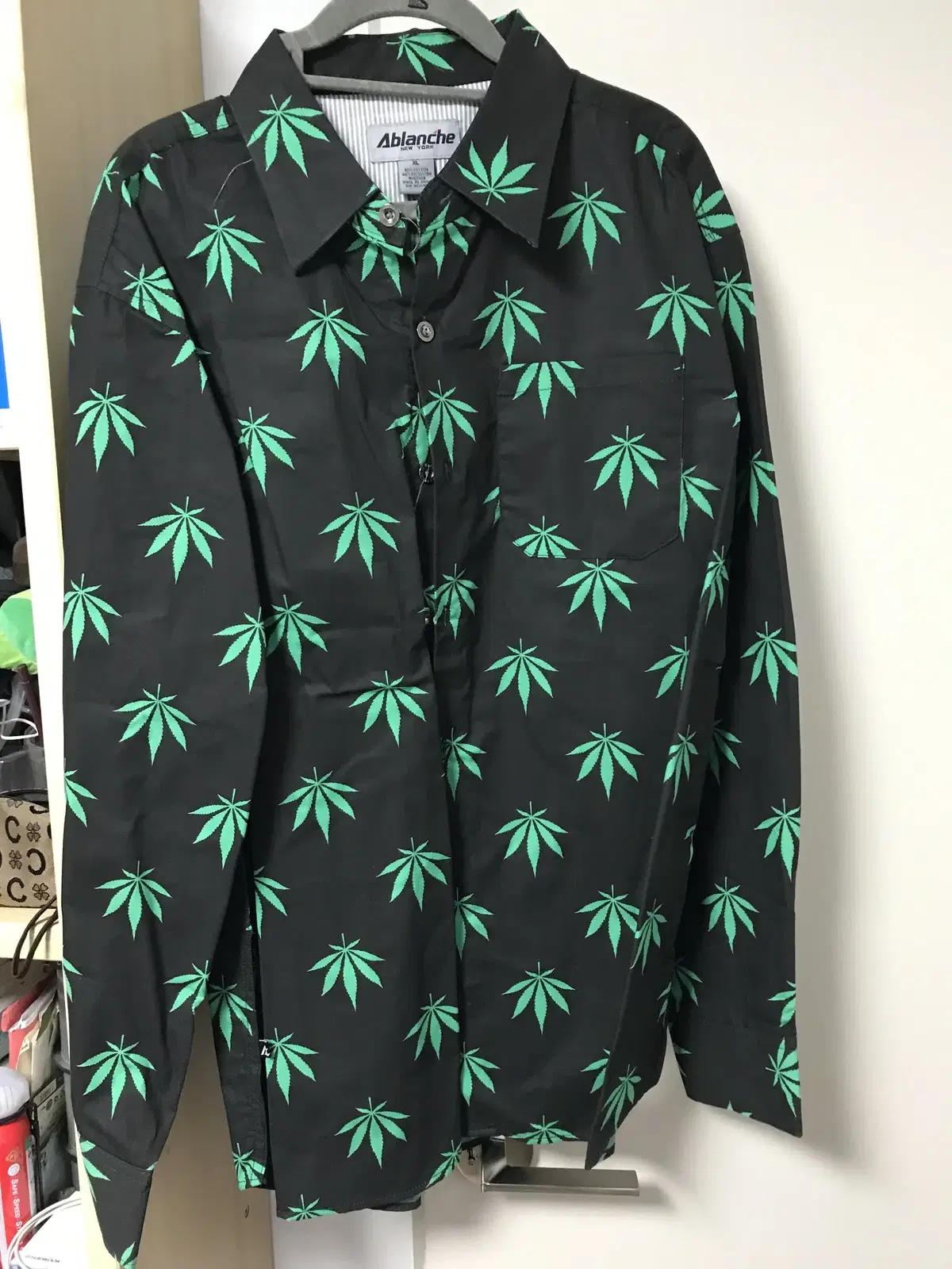 Dr. Jay's Marijuana Print Long Sleeve Shirt