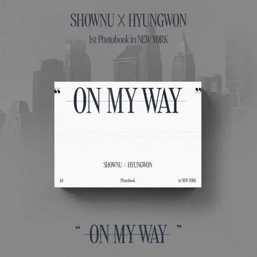 Shownu hyungwon Onmyway Photobooks