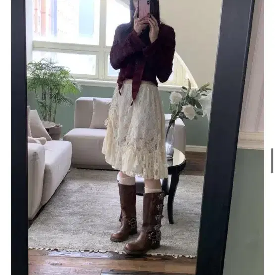 루루서울 Autumn Vibes Skirt