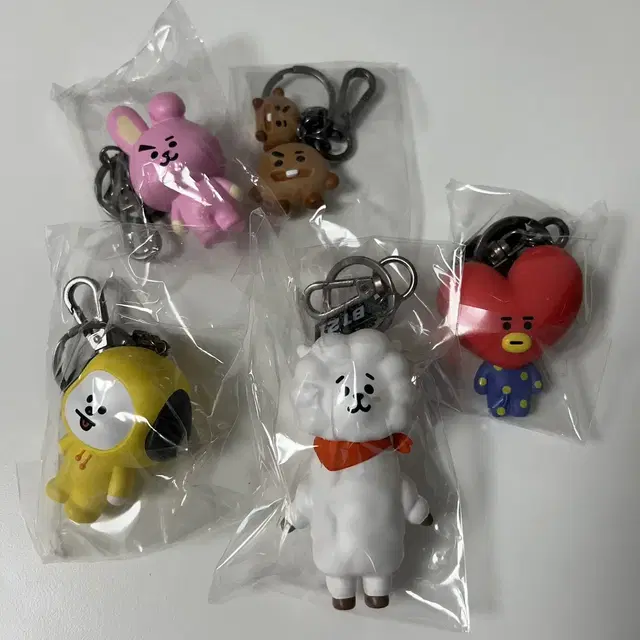 BT21 피규어키링 일괄 방탄 BTS