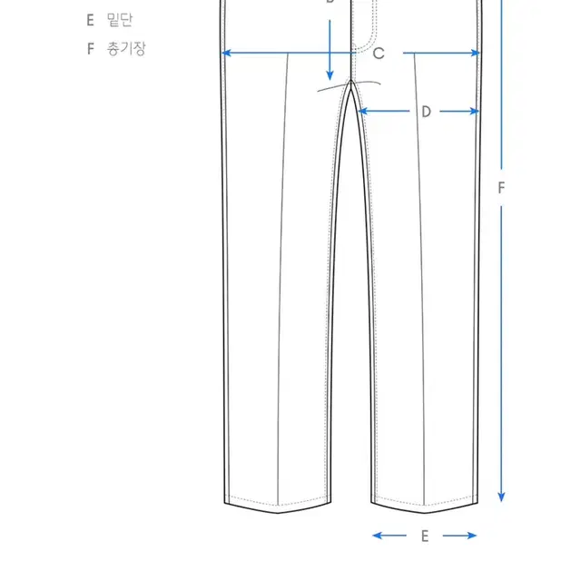 무신사스탠다드 와이드 데님팬츠 인디고 26size