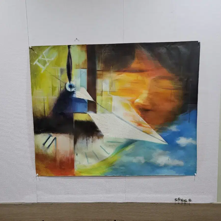 비구상 추상화 유화 그림