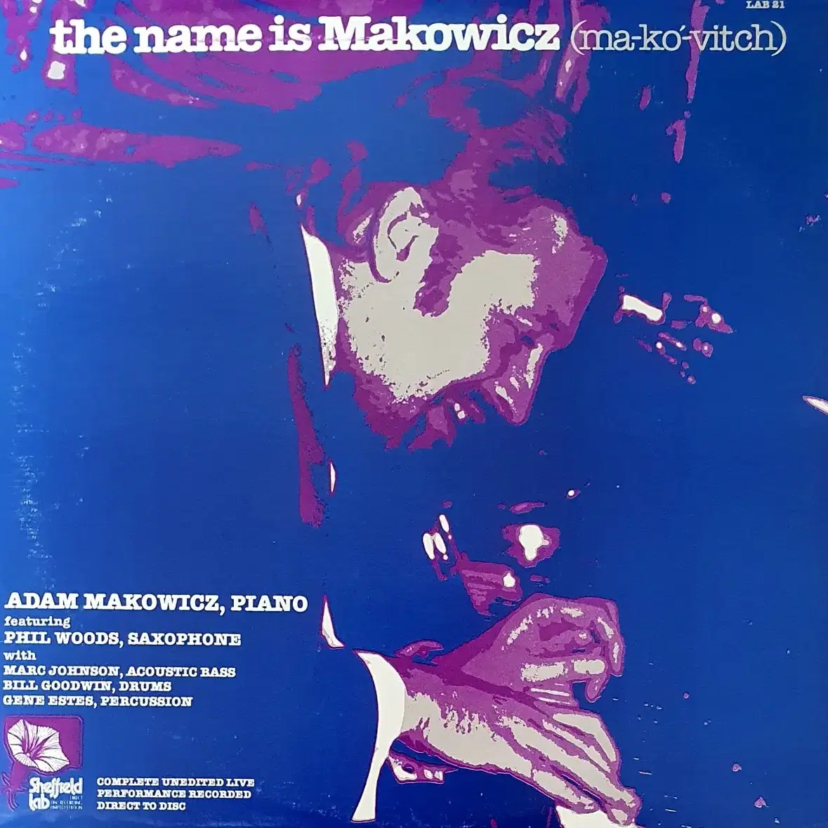 LP ㅡJAZZ / Adam Makowicz  수입명반