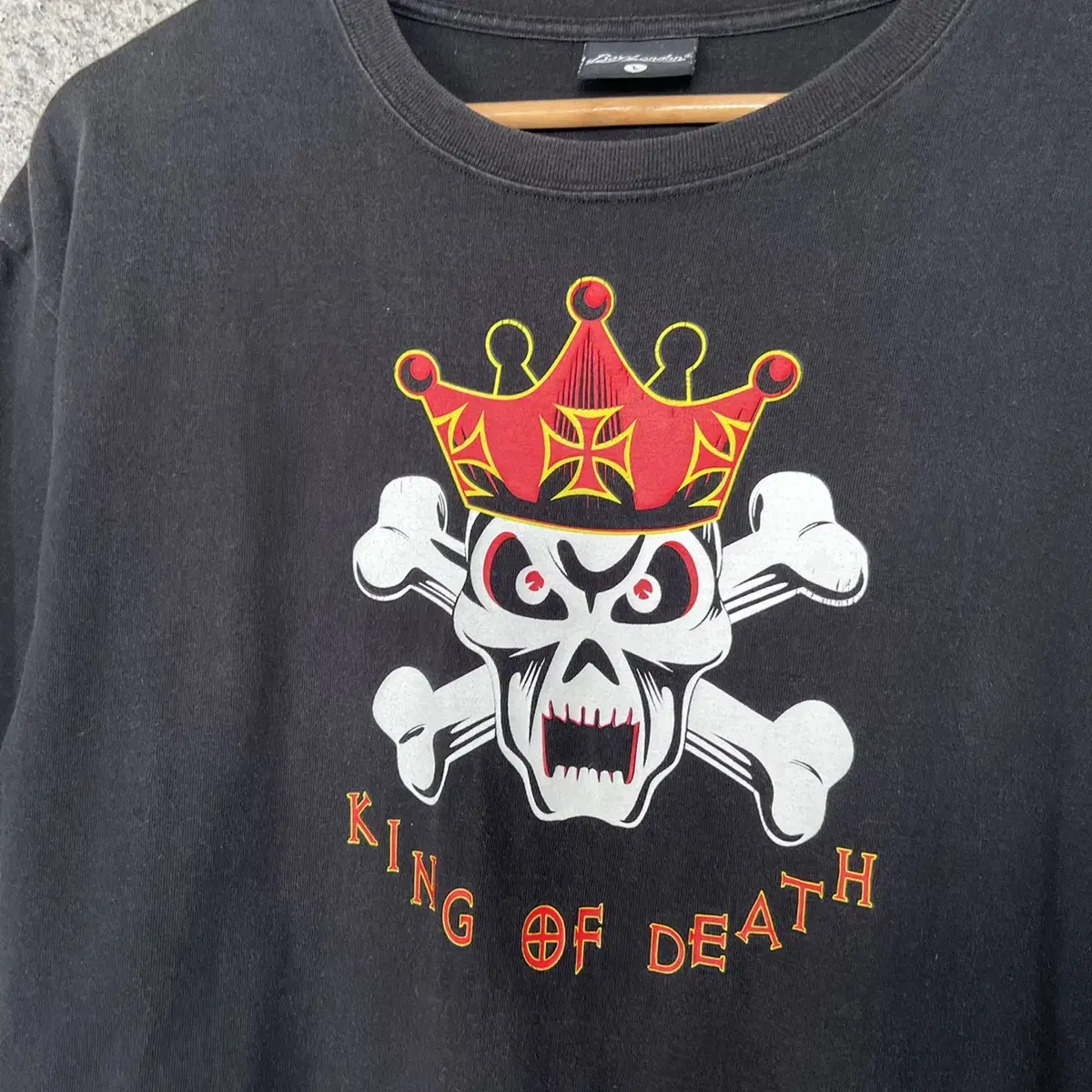 00s Boy London King of Death 티셔츠