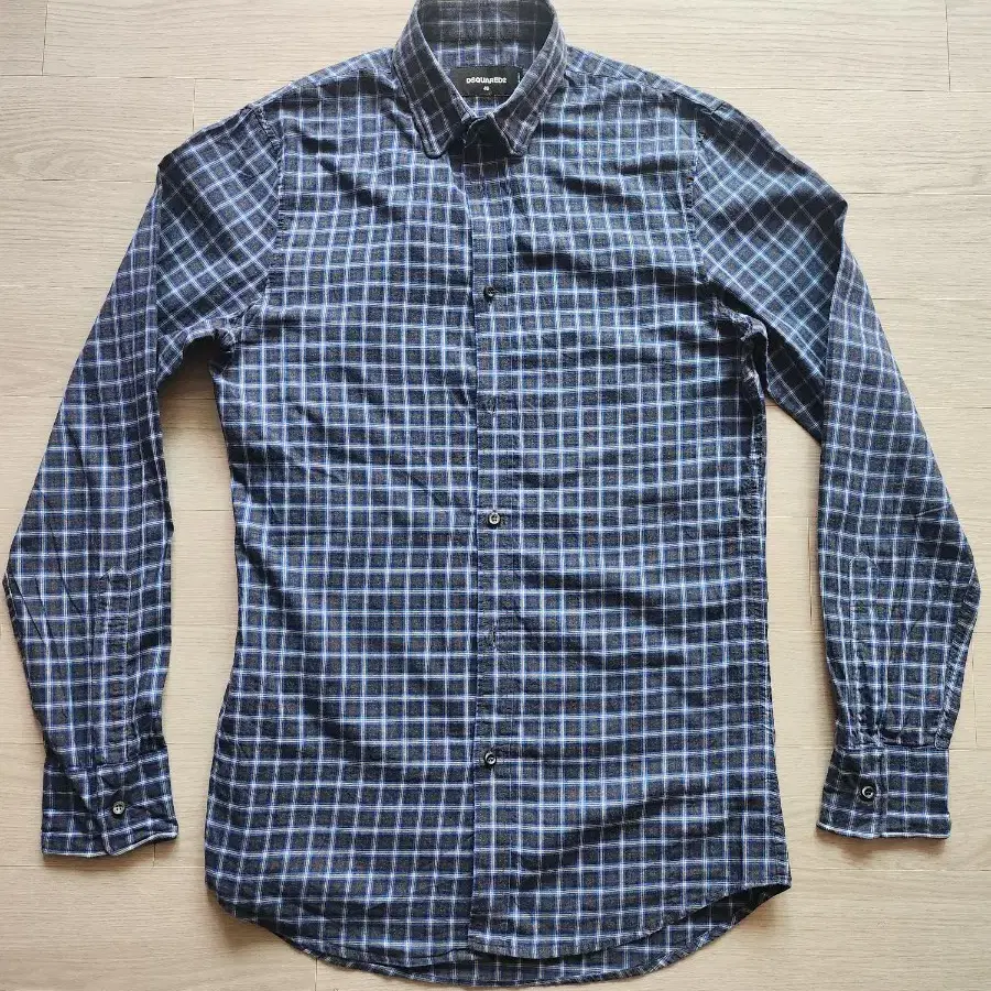 정품 디스퀘어드2 Tartan check Wired Shirt-eu46