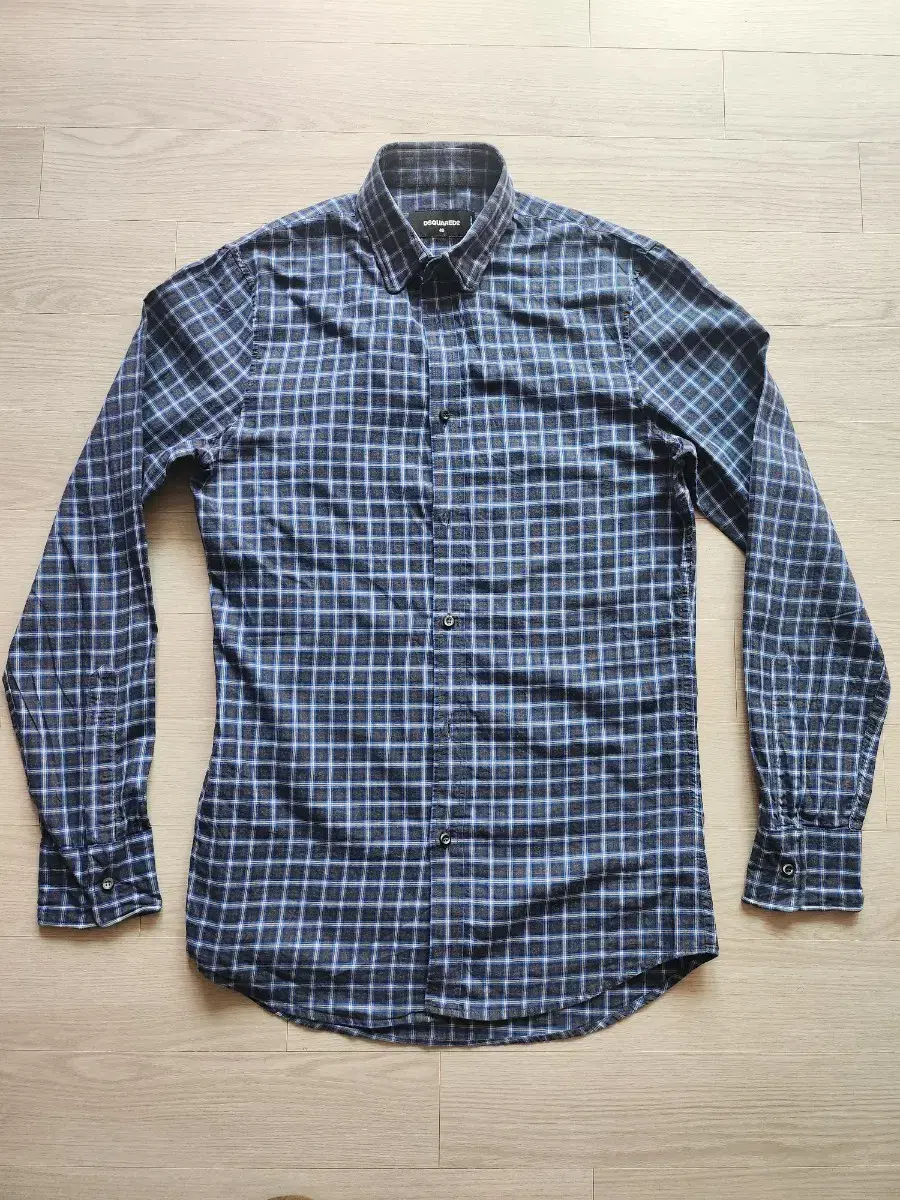 Genuine Disqualified2 Tartan check Wired Shirt-eu46