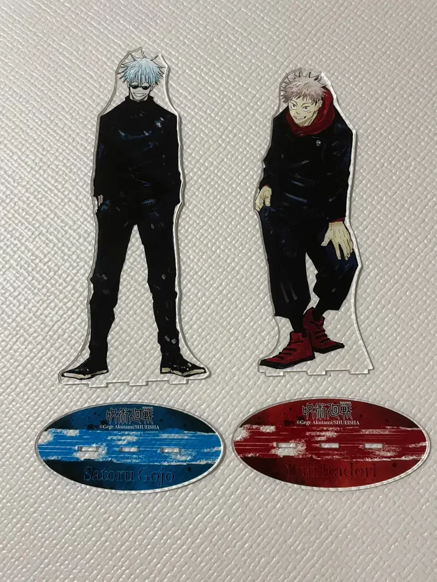 Zuu Spinning Classics Gojo Satoru Itadori Yuji Mega acrylic stand Episode 1