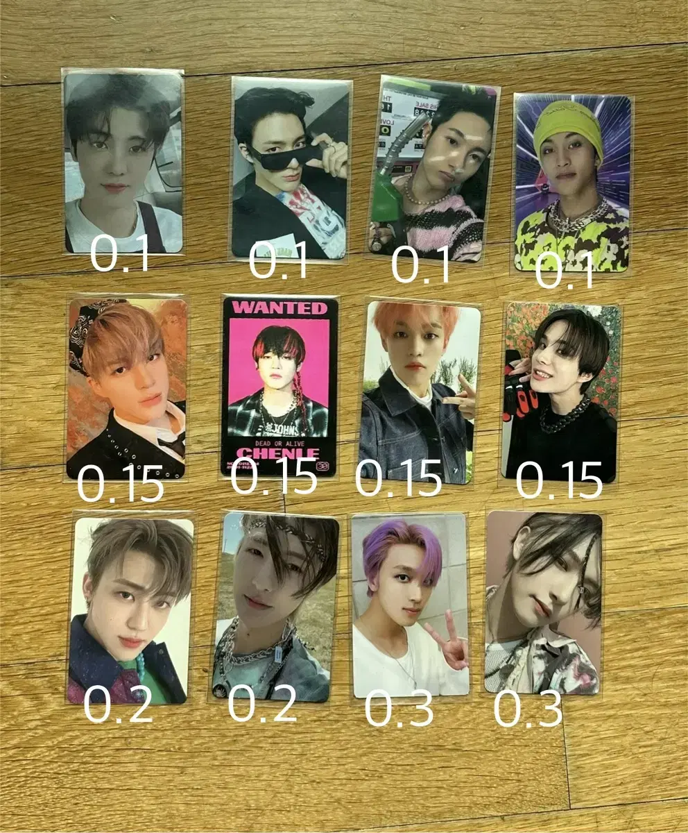 nct dream ilchil photocard sells markrunjunjenohaechancheonlee jenojungwoo