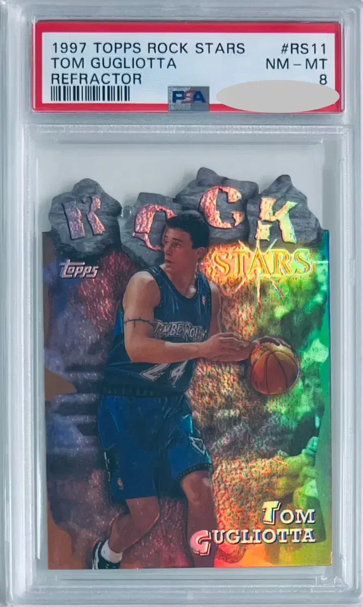 구글리오타 1997 TOPPS ROCK STARS REFRACTOR