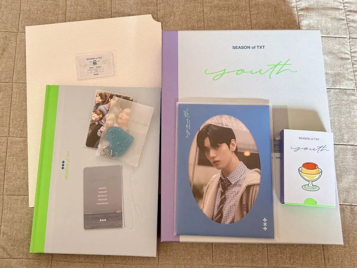 (SOURCE) txt U/Strap Keyring (with photocard/without q)