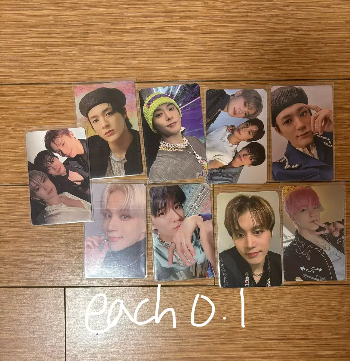 nct photocard wts