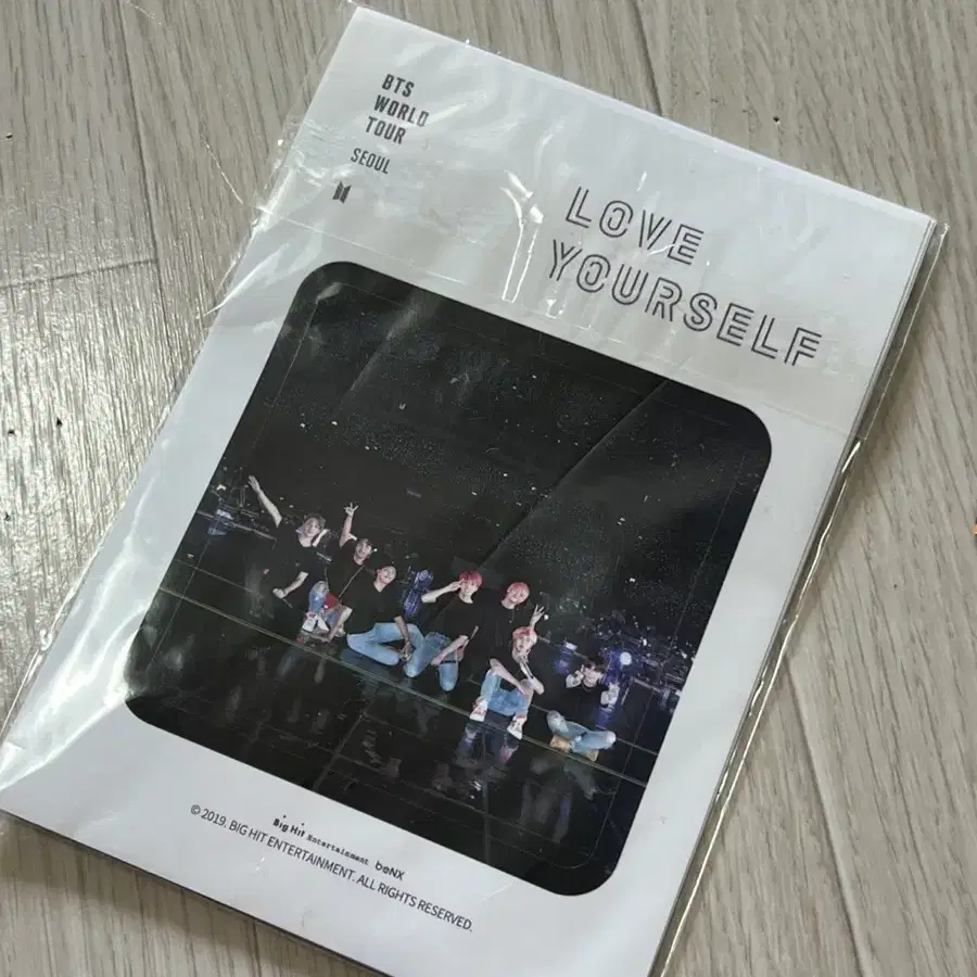 방탄 럽셀콘 디비디 제이홉 포카 dvd 슬로건