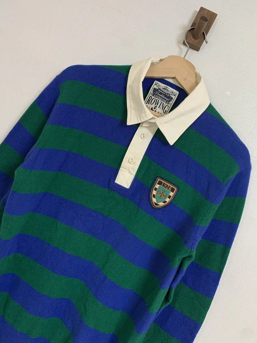 [105]Hedges Wool Rugby kara knit