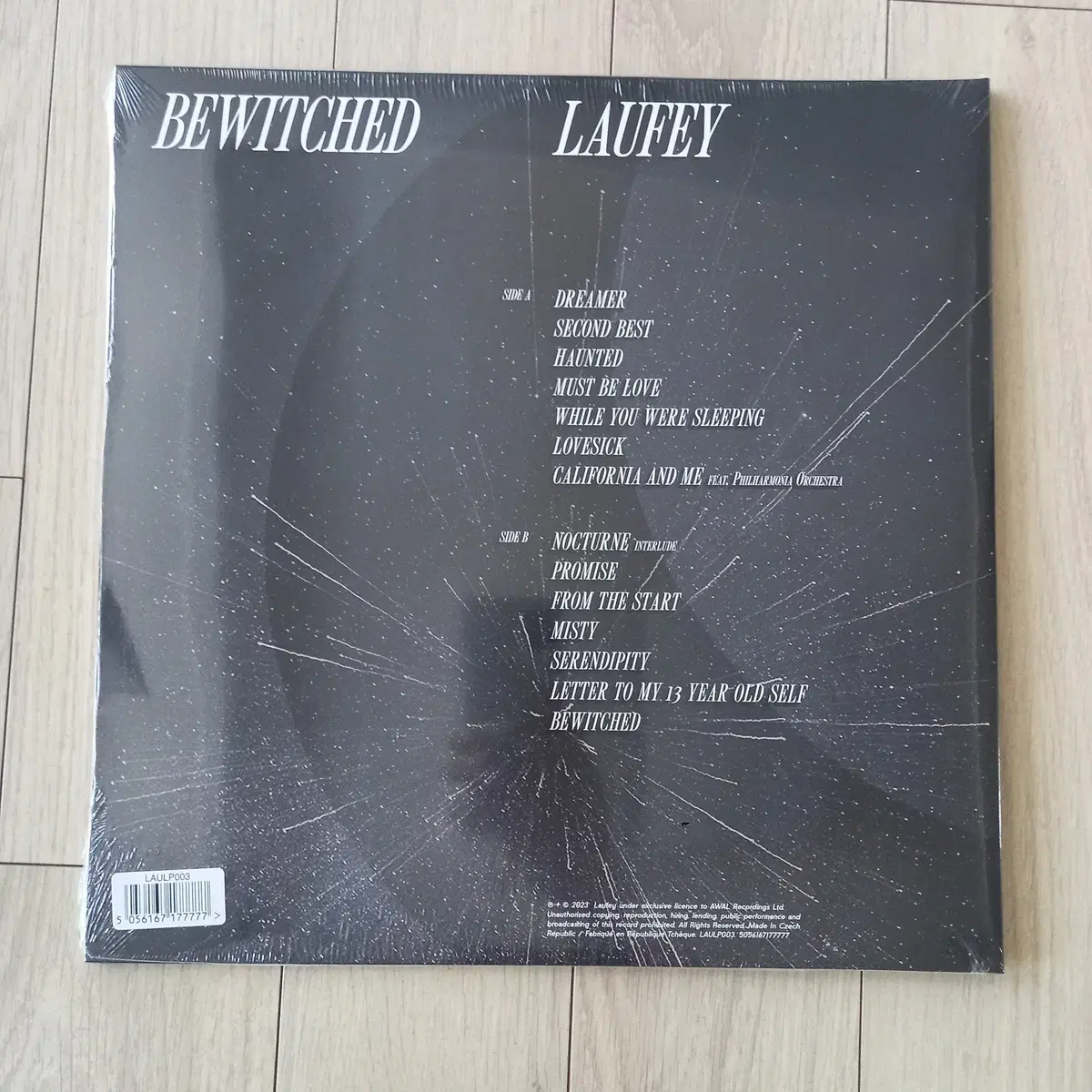 Laufey 라이베이 Bewitched 오렌지 컬러 한정반 LP 미개봉