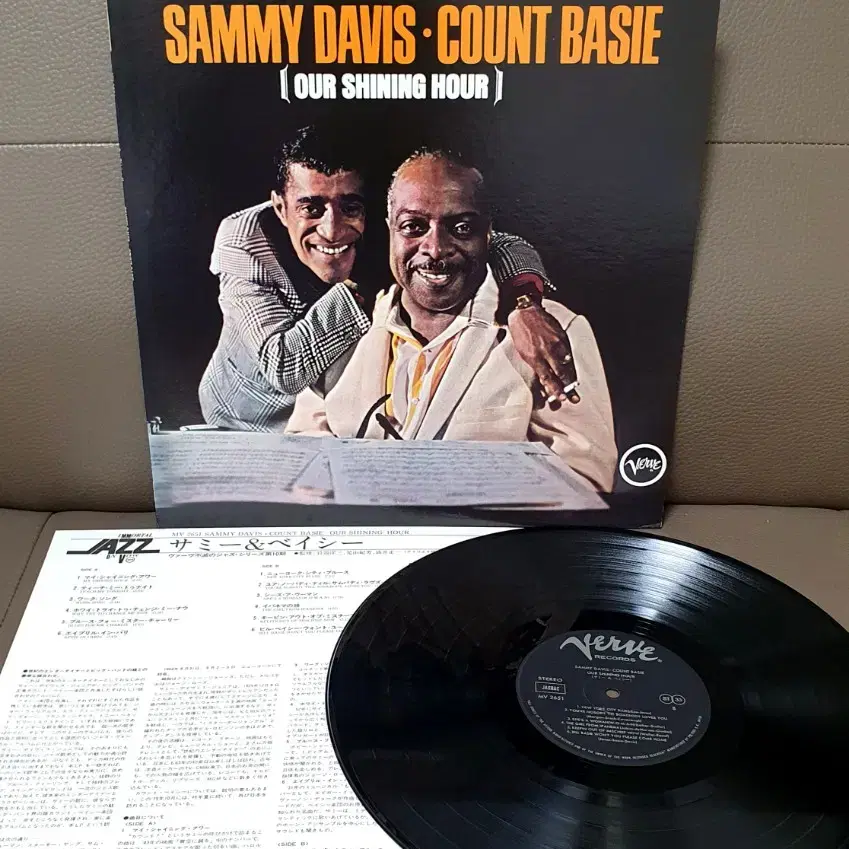 LP ㅡJAZZ / SAM DAVIS ,COUNT BASIE 수입명반