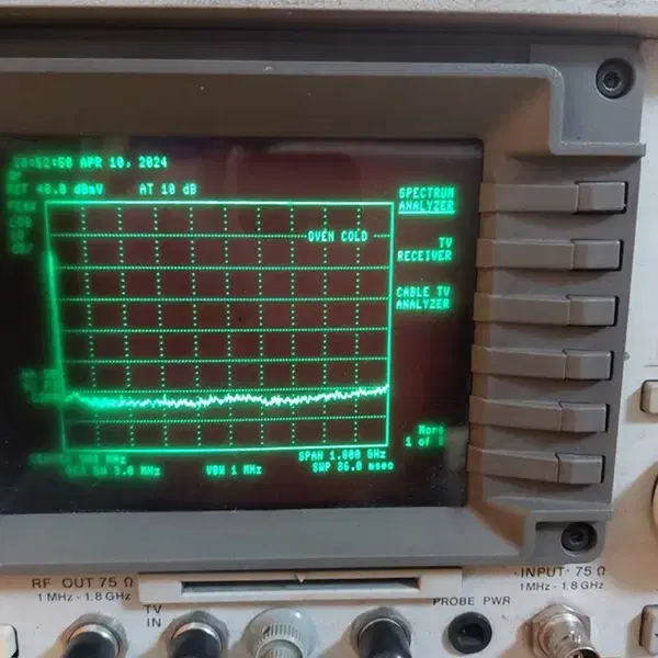 HP 8591C Spectrum Analyzer 스펙트럼분석기 (부품용)