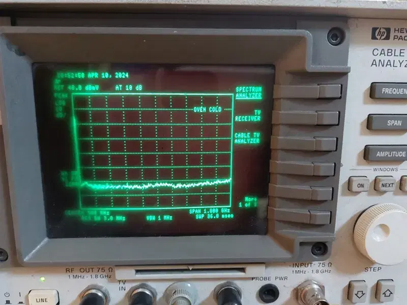 HP 8591C Spectrum Analyzer 스펙트럼분석기 (부품용)