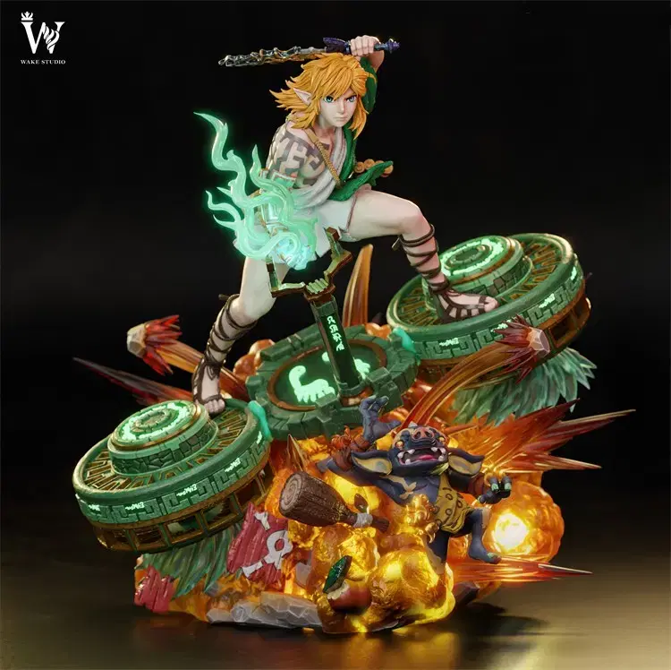 [Release] Wake The Legend of Zelda Tears of the Kingdom MK2 Link Resin Statue [Year