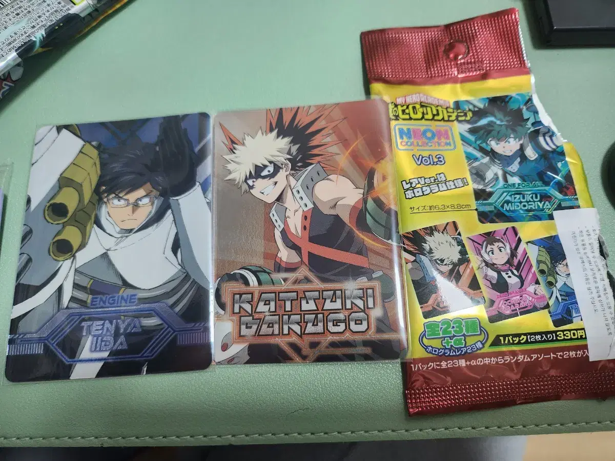 Hiroaka Neon Collection kard Bakugo Iida