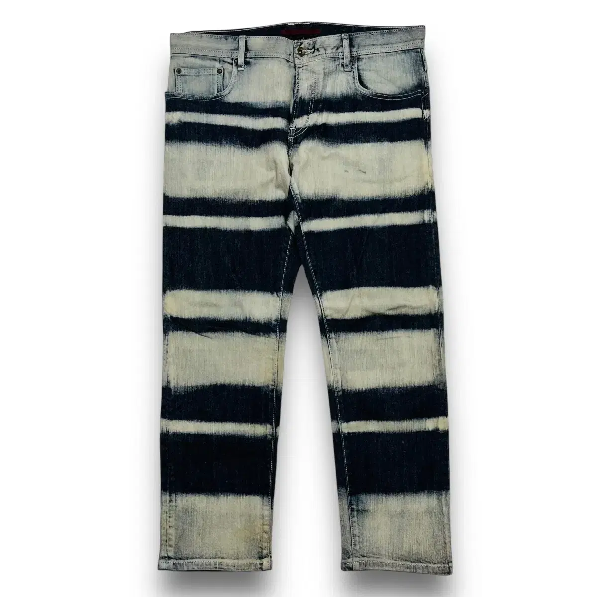 Tête Homme Blocked Bleached Denim Archive Pants