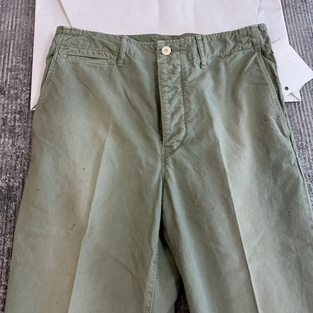 VISVIM 24SS FIELD CHINO PANTS DMGD