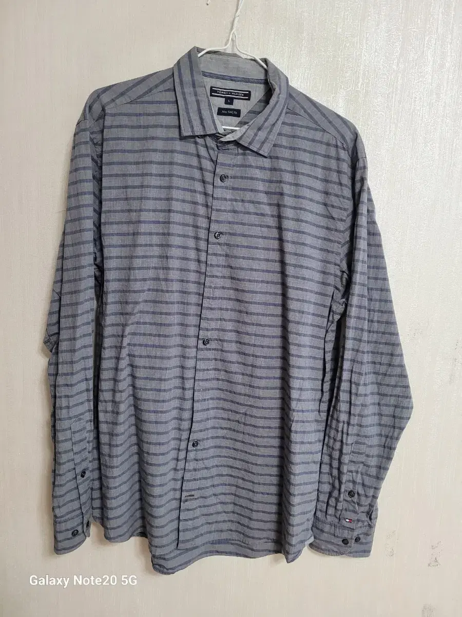 Men's Tommy Hilfiger New Fit Check Shirt (100)