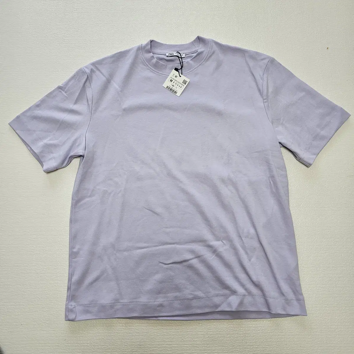 Zara mauve short sleeve t-shirt size M new for sale!