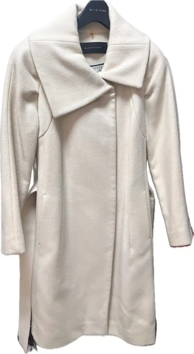 Elly Tahari Ivory wool coat